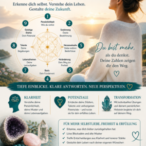 Persönlichkeitsanalyse durch Psychologische Numerologie